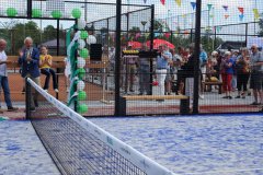 opening padelbanen 11 juni 2022